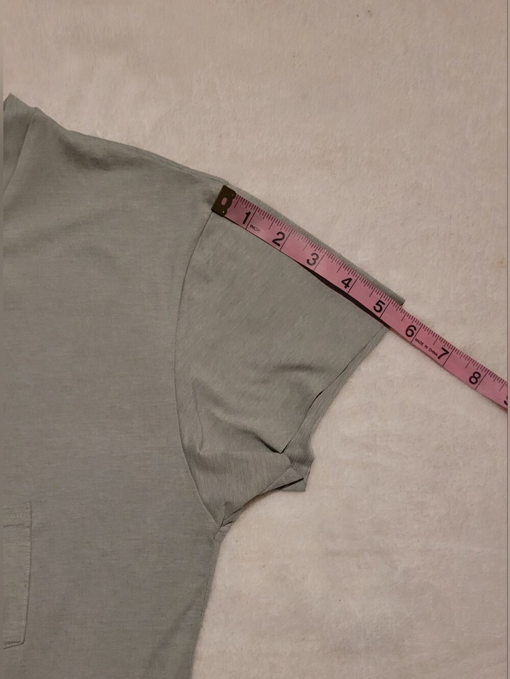 Vuori Rise & Shine Short Sleeve Pocket Tee - Pistachio Heather - Size M - Picture 11 of 11
